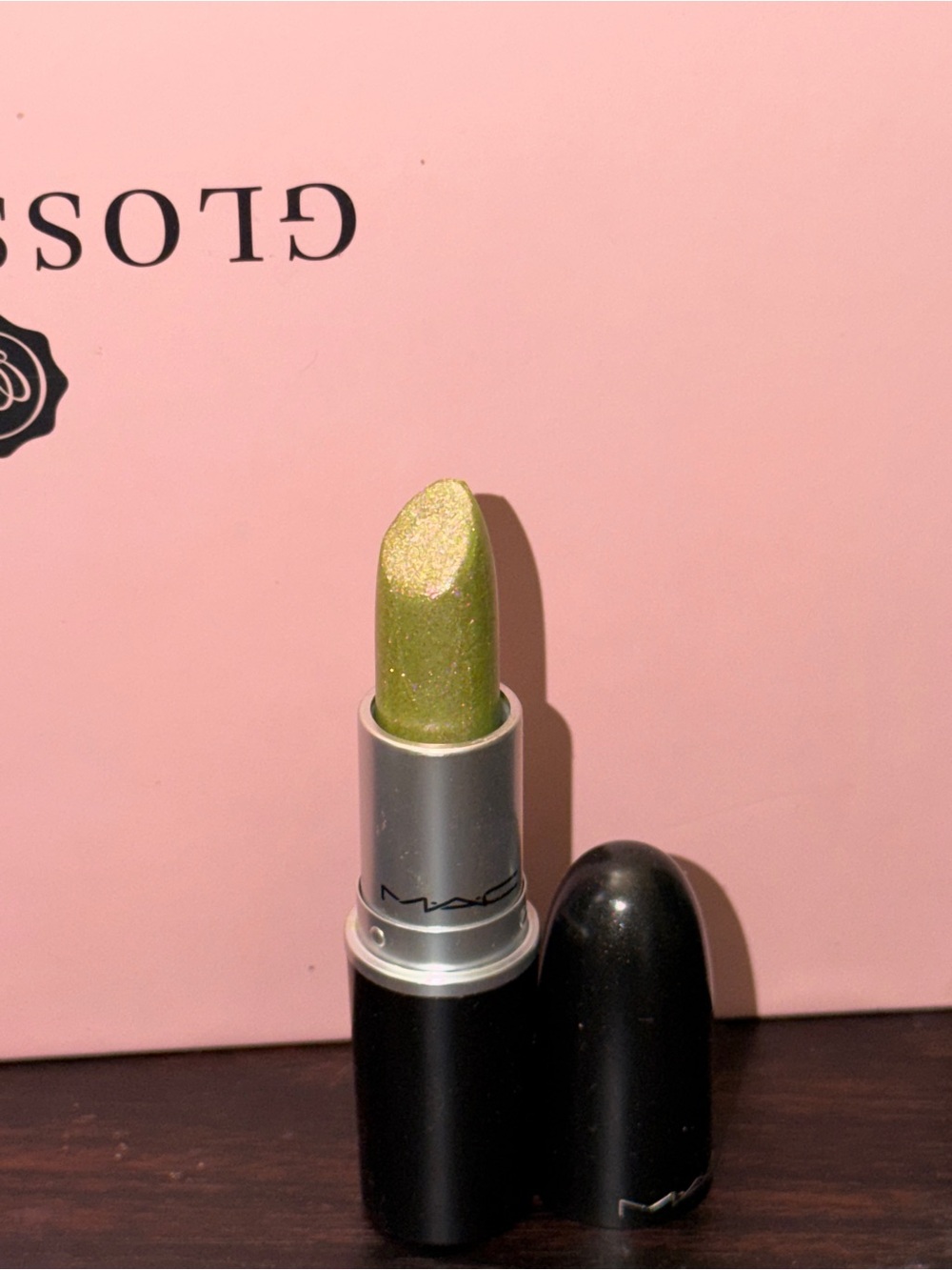 MAC Cosmetics Metallic Lime Green Lipstick